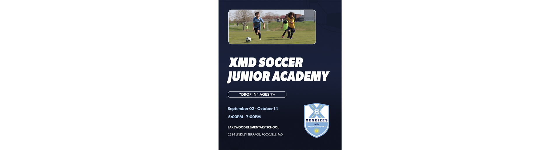 XMD Fall Juniors Academy Now Open!